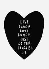 Live, Laugh, Love created by Rochelle Asquith