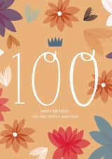 100th Birthday Card - You Are Simply Amazing! created by Two For Joy Illustration