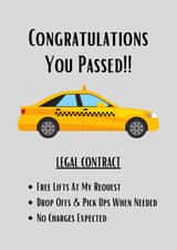 Passed Driving Test Card created by Carter.Designs