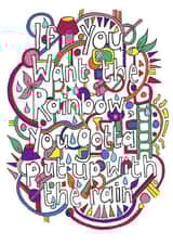 Rainbows created by Kez Allen