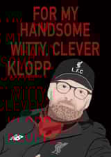 Valentine's Day Jurgen Klopp created by Hey Karma