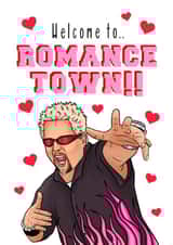 Guy fieri Valentine’s Day card  created by Swish & Scribble