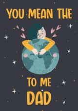 Cute Birthday or Father's Day Card For Dad created by Nidd And Rigg!