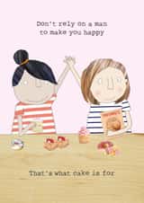 Cake Galentines card created by Rosie Made A Thing