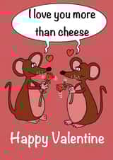 I love you more than cheese created by Gary Jones