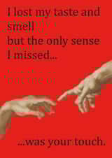 I miss you card created by LDN Prints