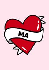 Ma Mother's Day & Birthday Card created by Fighty Pants