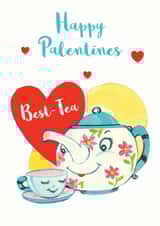 Best Friends Valentine's day card created by Bombus