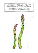 Kick Ass Mothers Day Card. created by JOKstudios