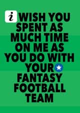 Fantasy Football Premier League Card created by GOAT Creative