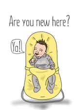 Are you new here? created by Jenny Wren Designs