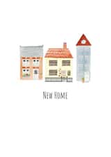 New Home Watercolour Houses created by Ami Webster