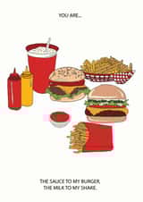 Burger Me created by Sophie Hilton Designs