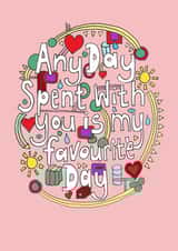 Favourite Day, Valentines Card created by Kez Allen