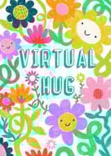 Virtual Hug Card created by May Summers-Perkins