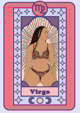 VIRGO BIRTHDAY CARD created by Emily Nash