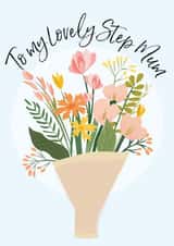 To my lovely step mum on mothers day created by Lauren Sheridan