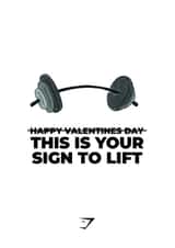 'This is your sign to lift' - Gym Valentines Day | Gymshark created by Gymshark