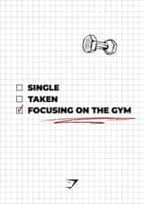 'Focusing on the gym' - Gym Valentines Day | Gymshark created by Gymshark