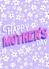 Classic Mothers Day Card - Floral - Happy Mother's Day created by Rhiannon Young