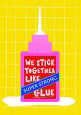 We stick together like glue created by Blackcat and Bumble