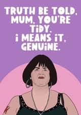 Nessa Mother's Day Card - Gavin And Stacey Mother's Day Card created by The Foxy Lemon Co.