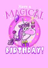 Happy Birthday Unicorn created by Kangamoo