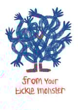 Tickle Monster created by Constant Scribbler  
