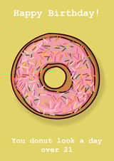 Donut Birthday Card created by Bits By Bet Bet