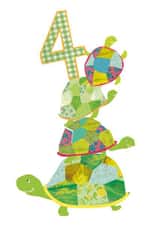 4TH BIRTHDAY CARD created by Anya Higginson