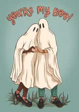 You’re my boo! Valentine’s card created by Tee Ansell Draws