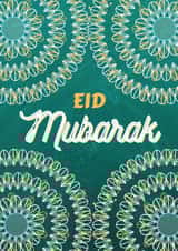 Eid Mubarak created by The Copper Fruit