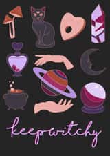 Keep Witchy created by Michaela Palmer