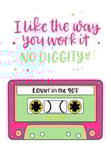 No Diggity created by Mia Loves Letters