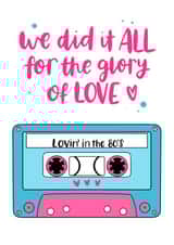Glory of love created by Mia Loves Letters