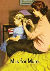 M is for Mum on Mothers Day and every day created by © Ladybird Books Ltd 2025