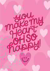 Oh So Happy - Valentine's Day Card created by Nyassa Hinde