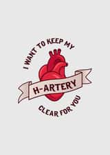 I want to keep my h-artery clear for you created by Flora ProActiv