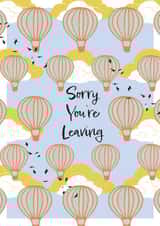 Sorry You're Leaving created by Nicky Dawson