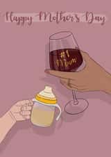 Happy Mother’s Day, Number One Mum created by Serenity Emily