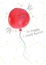 So Happy I Could Burst! created by Hannah Panther Designs