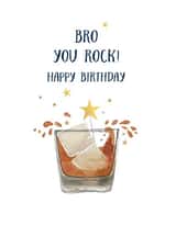 Bro you rock! Happy birthday created by Katie Phythian Design