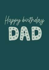 Happy Birthday Dad created by Amy Rumble