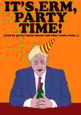 Party time Boris created by Declined Cards