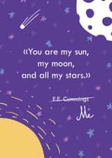 My sun, my moon, my stars. My love created by Alyona Shirokova