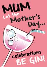 Let the Mother's Day celebrations BE GIN! created by Quitting Hollywood