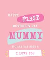 First Mother's Day Card created by Filthy Sentiments