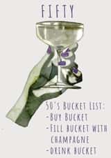 Funny 50th Birthday Card 1006 created by SIMO 08