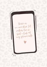 Leopard Phone created by The Posh Paper co.