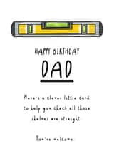 DIY Birthday Card for Dad created by Little Bramble 